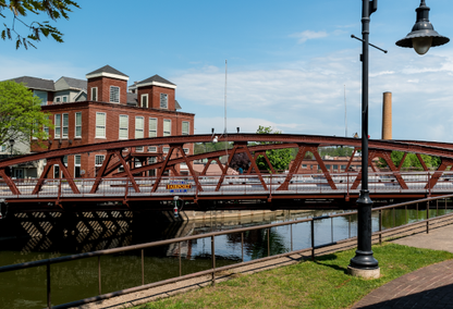 Fairport life Bridge over the Erie canal